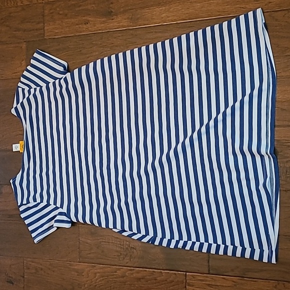Ruby Rd women's blue and white striped dress size XL - Picture 2 of 5